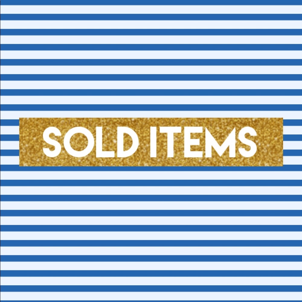 Sold items below